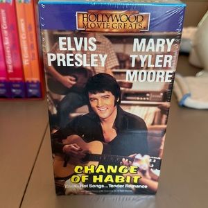 Change of habit VHS featuring Elvis & Mary Tyler Moore
